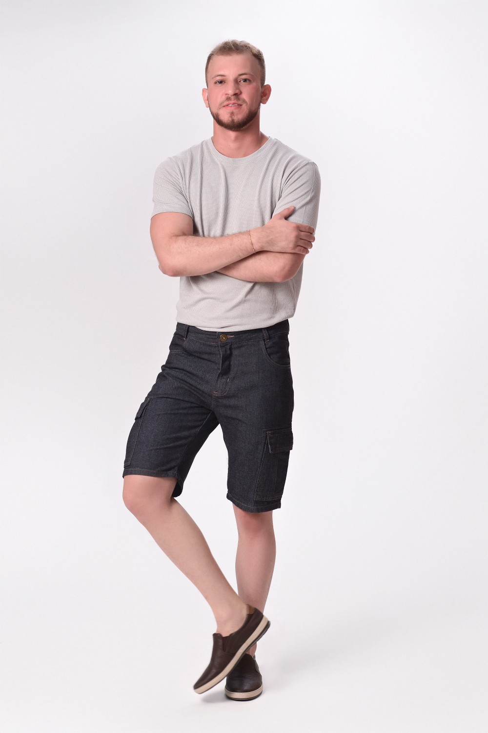 BERMUDA JEANS MAS CARGO