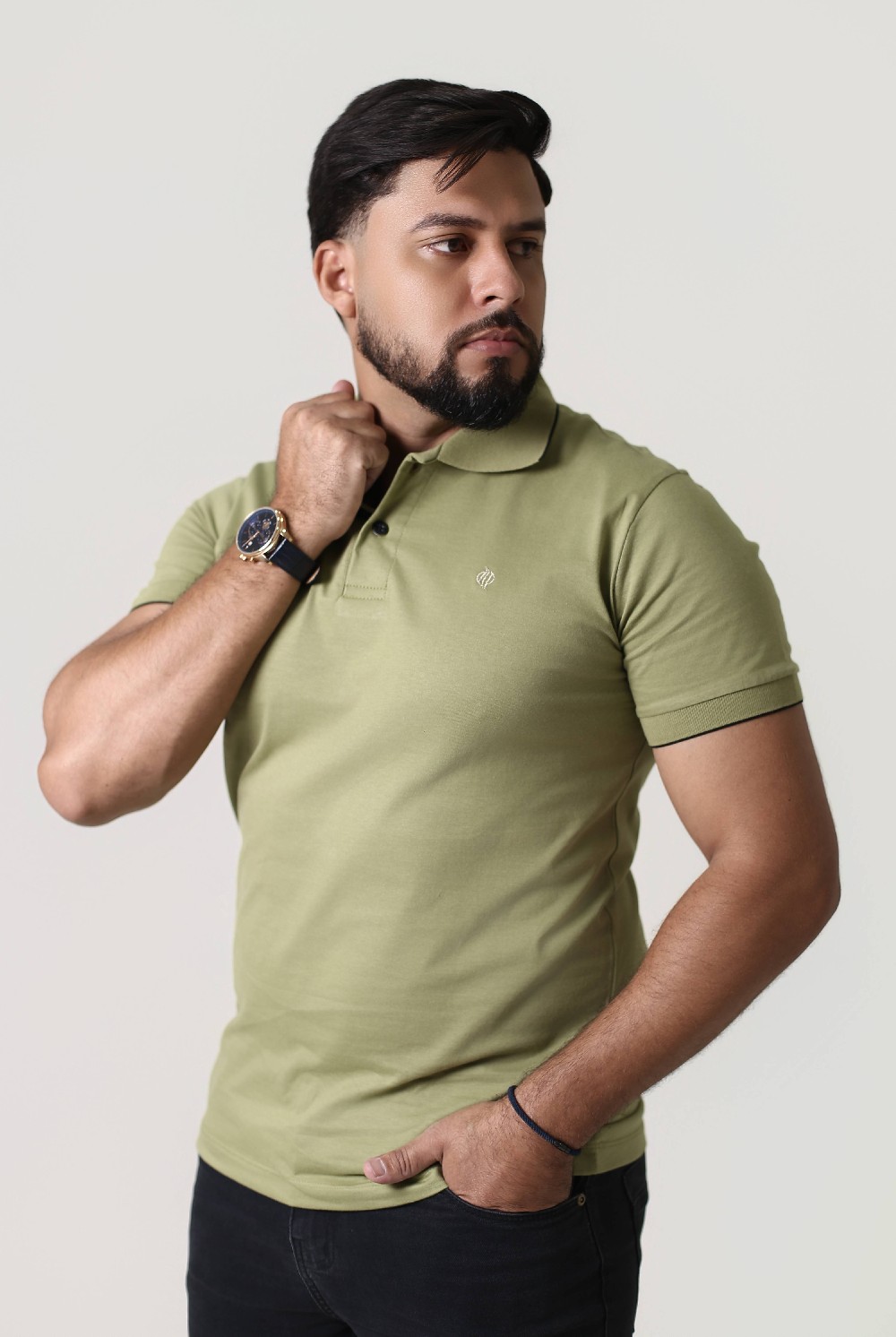 CAMISETA MALHA MAS GOLA POLO