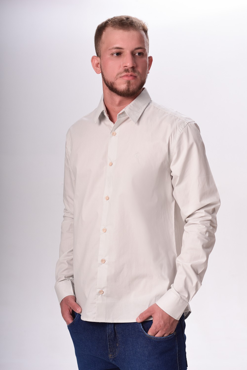 CAMISA ALGODAO MAS MANGA LONGA SLI