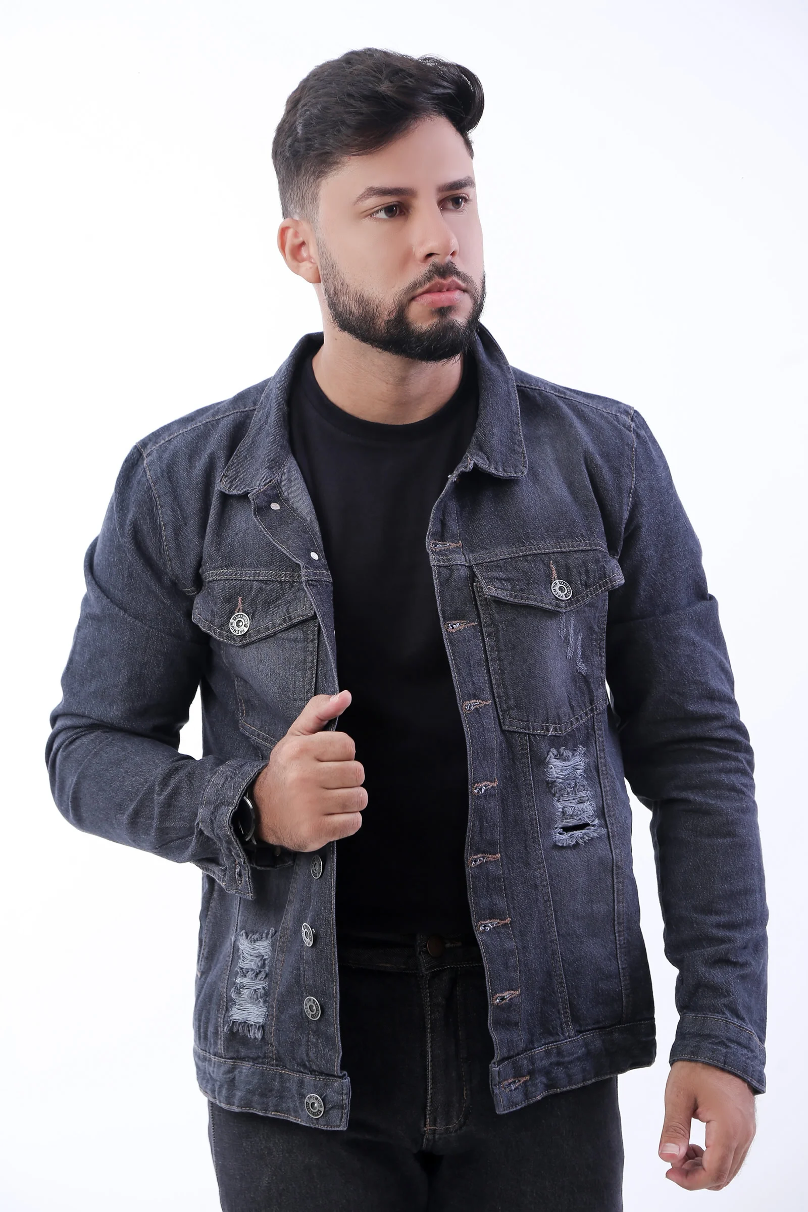 JAQUETA JEANS MAS BASICA 