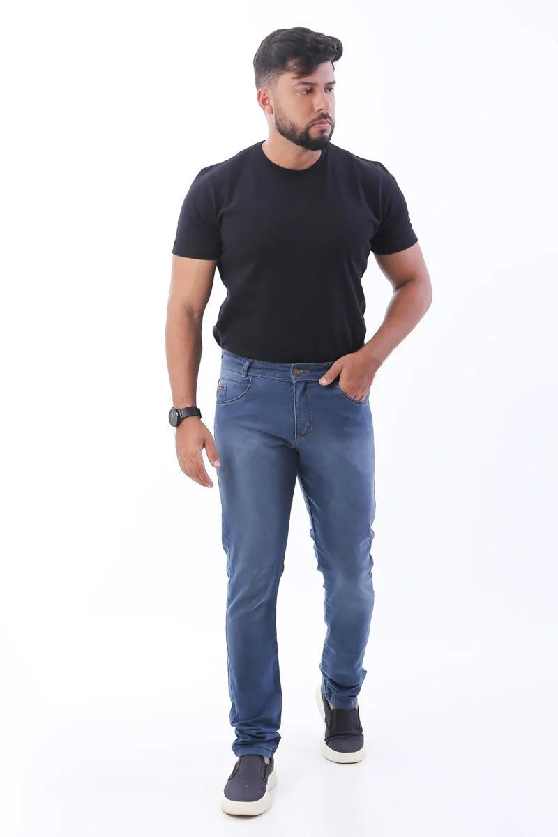 CALCA JEANS ELASTANO MAS SLIM FIT  2114101