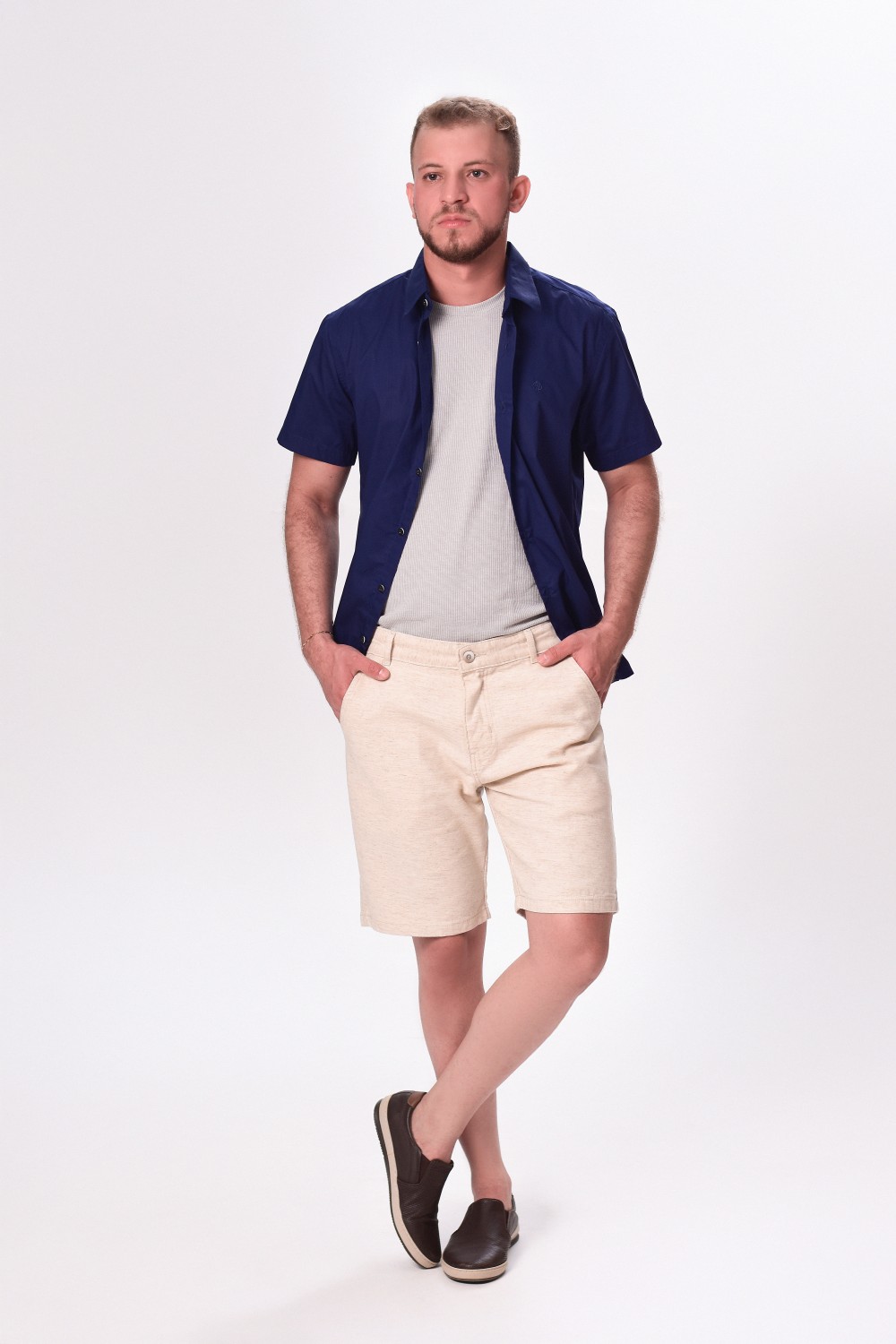 BERMUDA LINHO MAS SPORT FINO