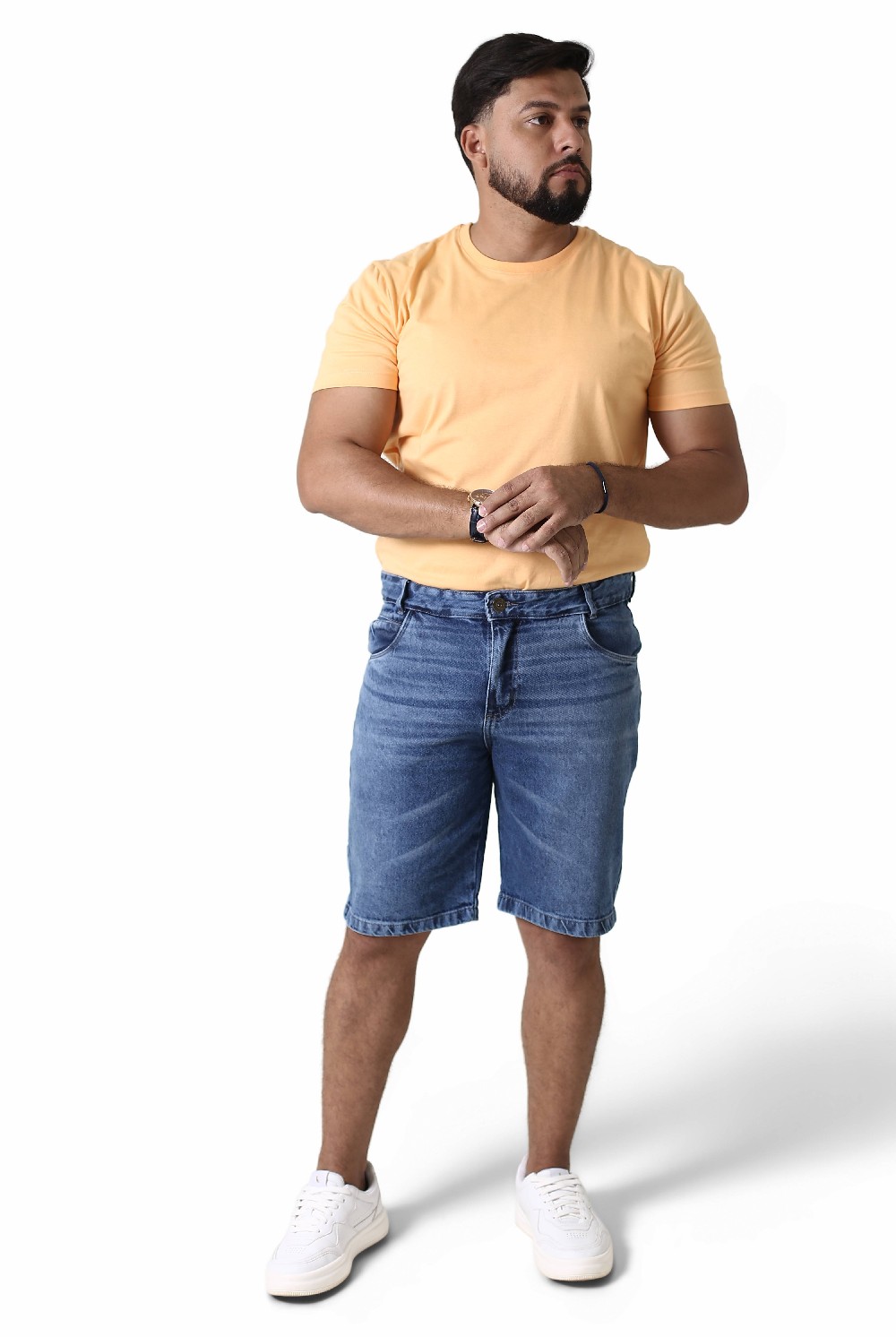 BERMUDA JEANS MAS BASICA