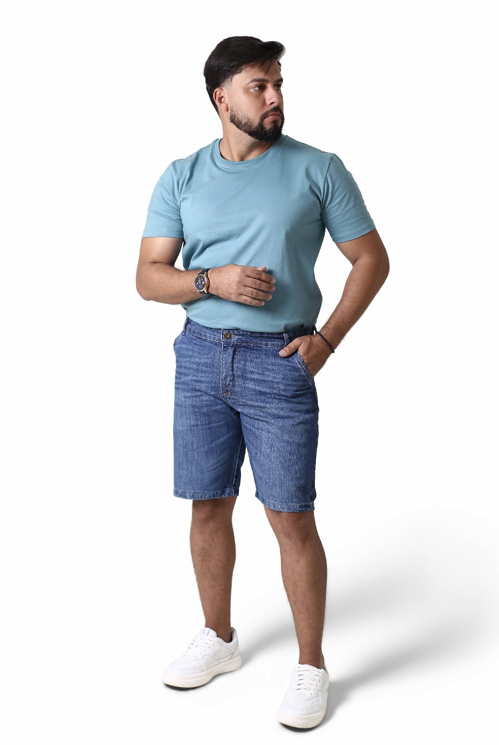 BERMUDA JEANS MAS BASICA