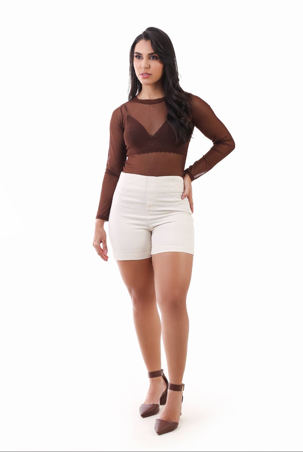 SHORT LINHO FEM ALFAIATARIA