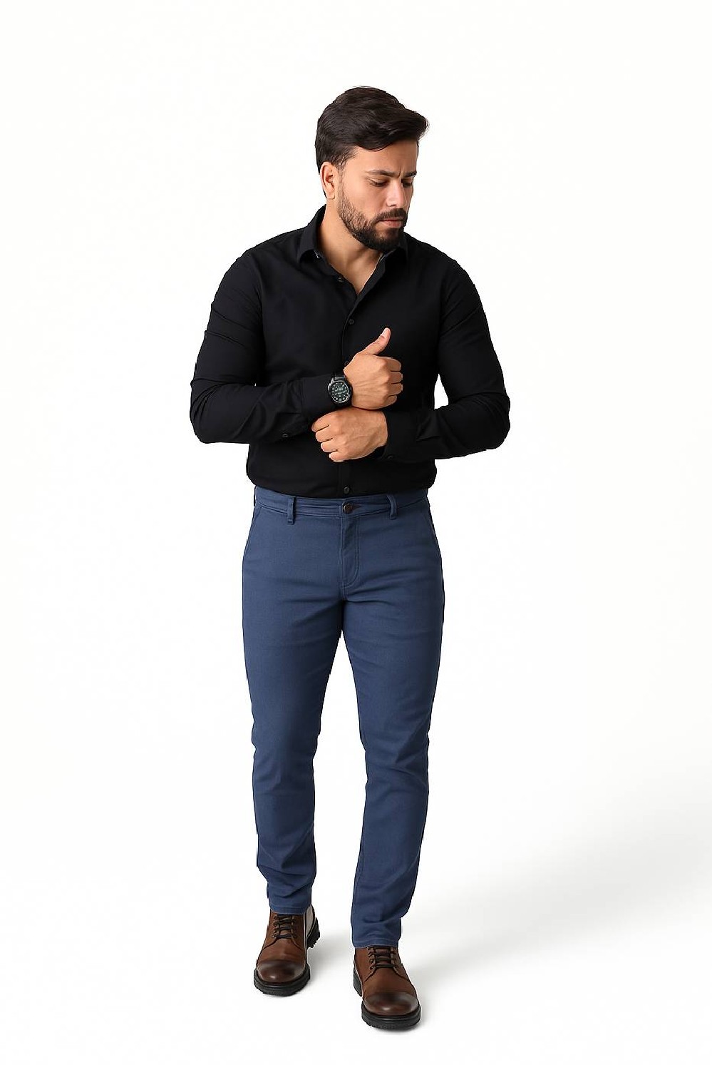 CALCA SARJA ELAST MAS SPORT FINO
