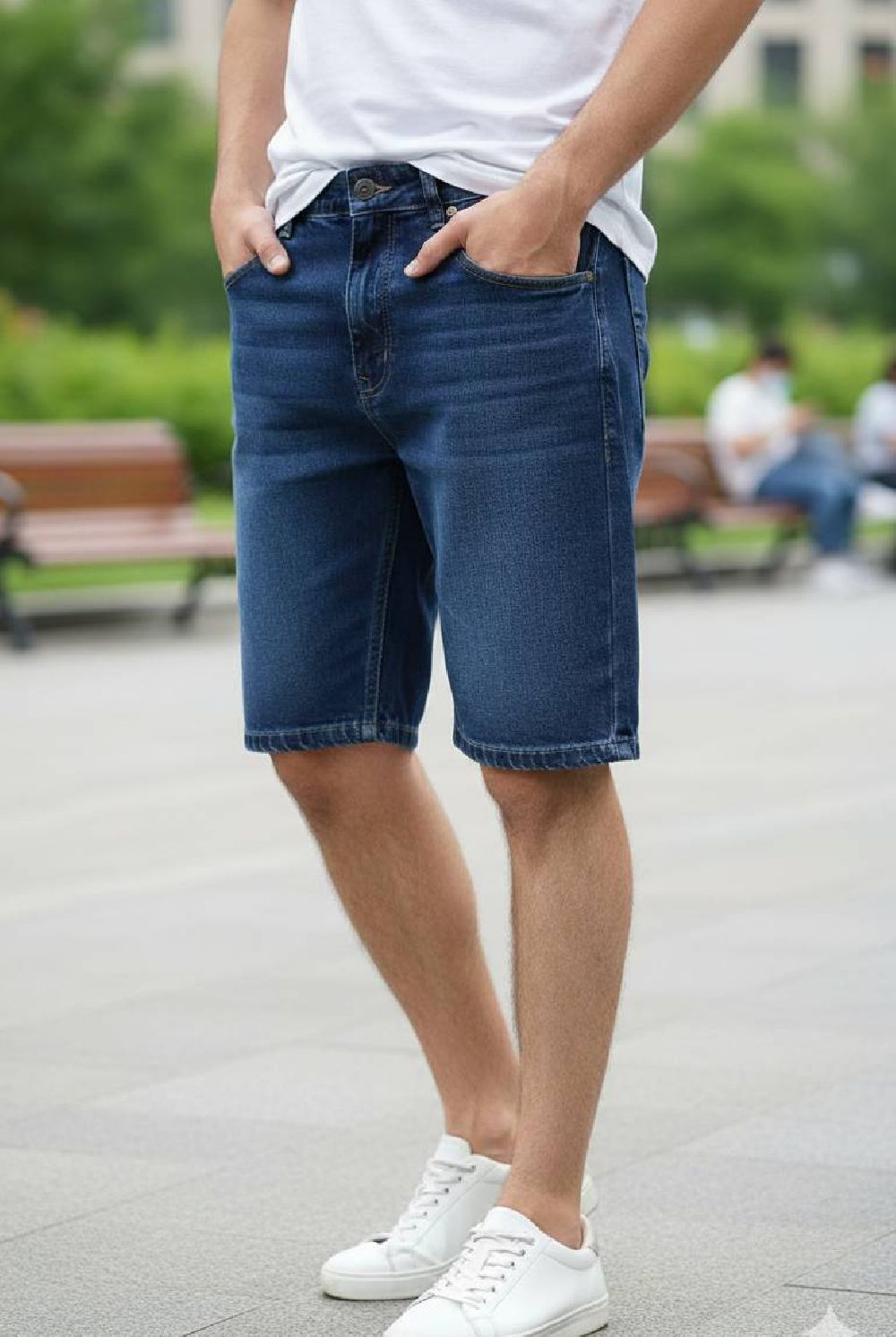 BERMUDA JEANS MAS BASICA