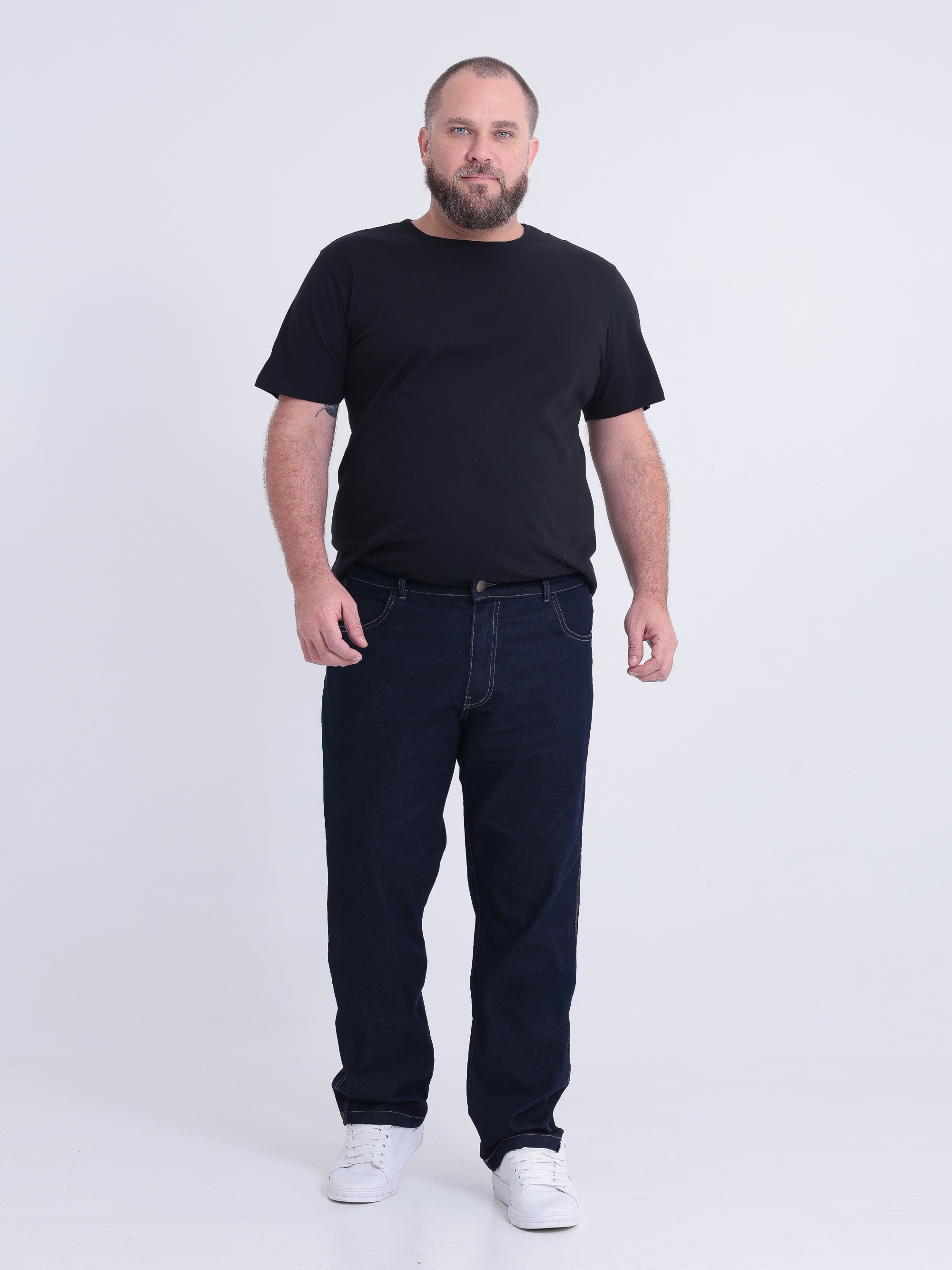 CALÇA PLUS JEANS ELAST MASC 2100121