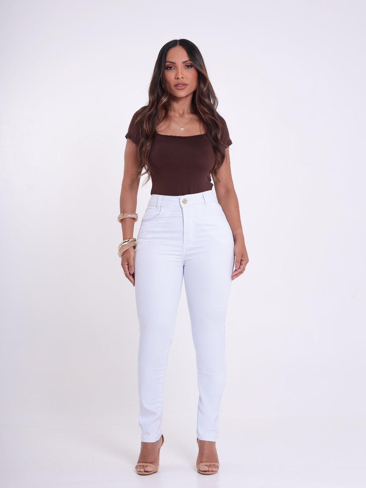 CALCA SARJA ELAST FEM SKINNY ALTA 