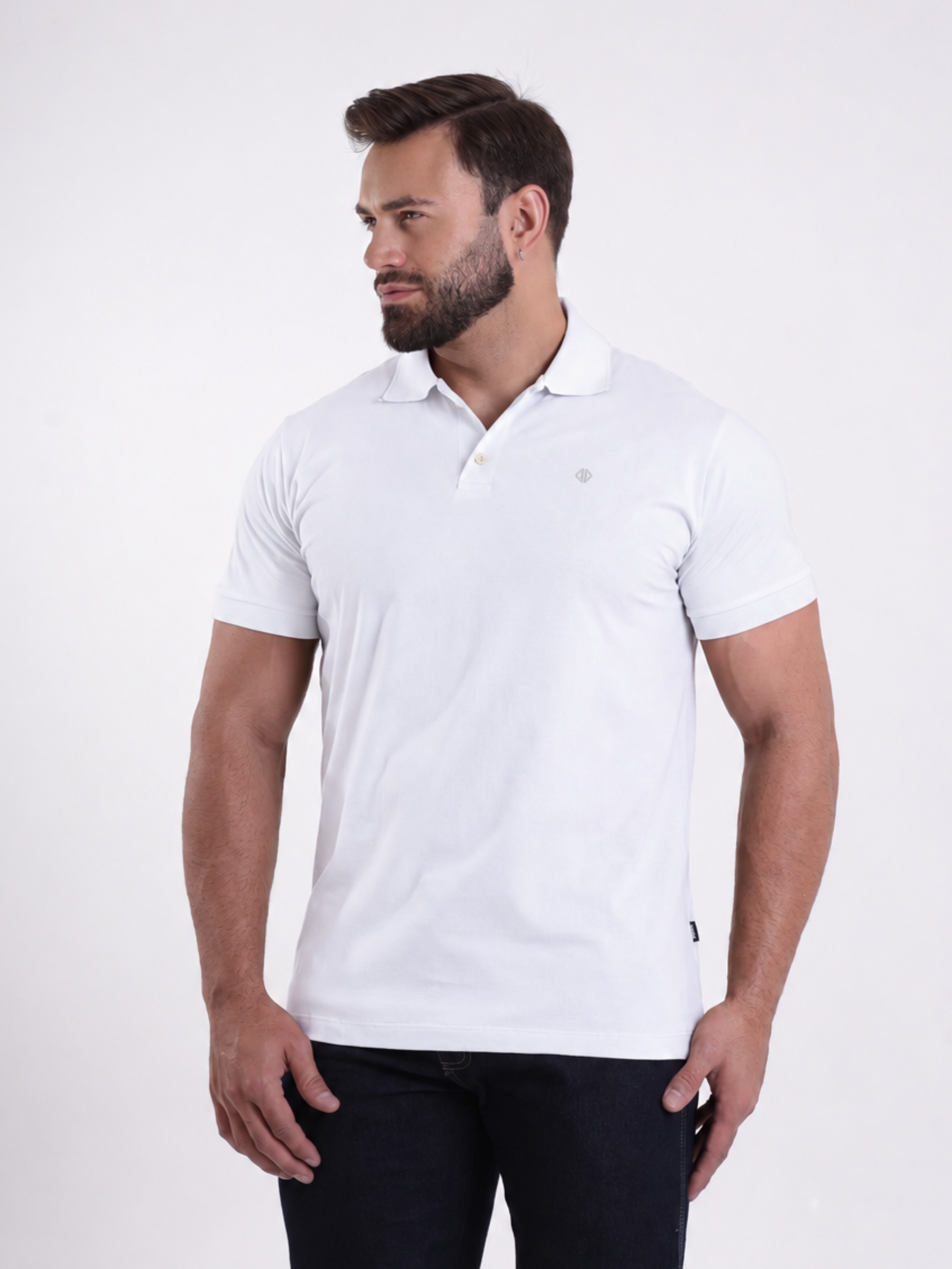 CAMISETA MALHA MAS GOLA POLO