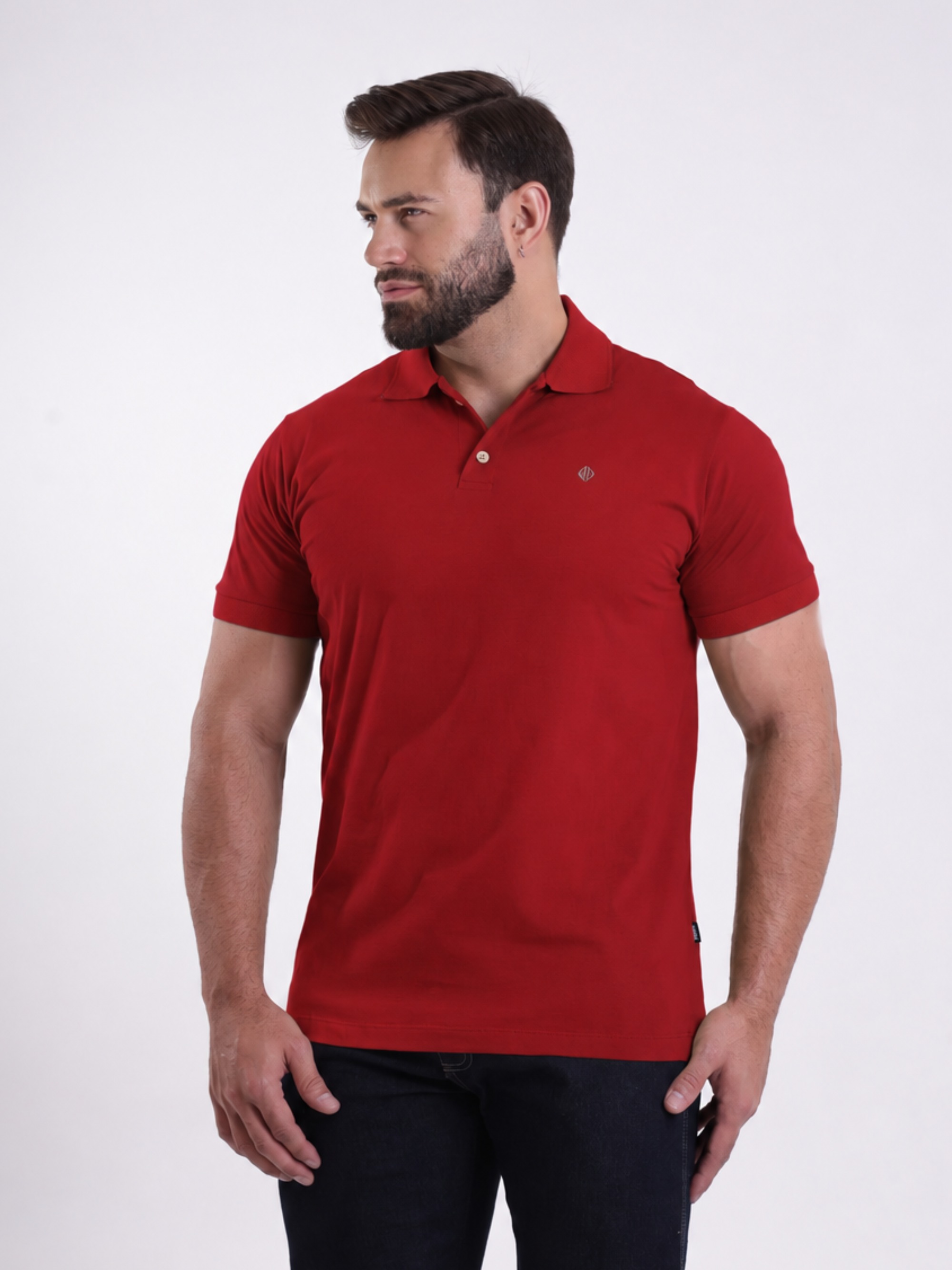 CAMISETA MALHA MAS GOLA POLO