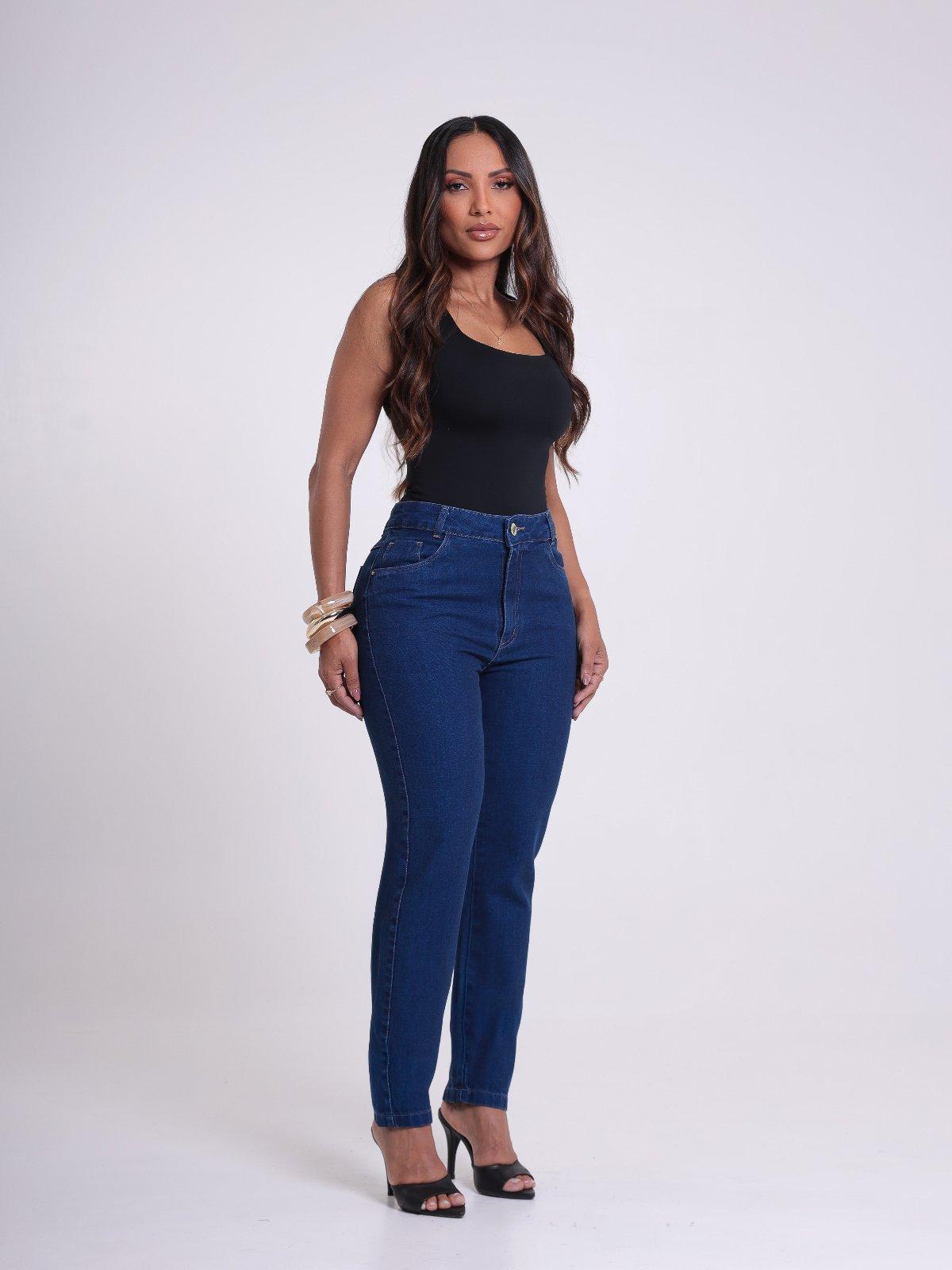 CALÇA CIGARRET JEANS FEM 2126203 UNICA